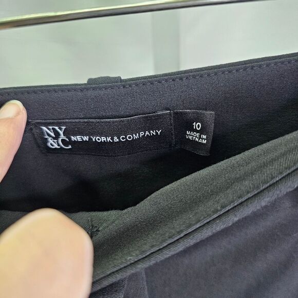New York & Company Black Ankle Pants Size 10 - Picture 4 of 8